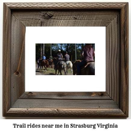 trail rides near me in Strasburg, Virginia